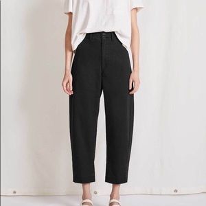 Apiece Apart Mari Barrel Pant, NWT, black size 2